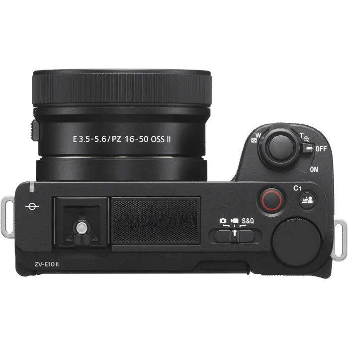 Câmera Sony ZV-E10 II Mirrorless com lente 16-50mm (Preta)